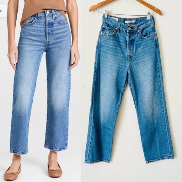 Levi’s SIZE 25 Ribcage Straight Ankle jeans - Picture 1 of 5
